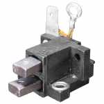 Porta-escovas 12V 7.9 x 4.5 x 16 mm para alternador Lucas Indiel Agrale Ford F100 F150 F250 F4000 F7000 John Deere