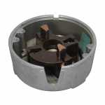 Porta-escovas 12V 4.5/9 x 11 x 18 mm para motor de partida Lucas Indiel M93 Ford Galaxy Versailles Volkswagen Gol Saveiro AP / CHT