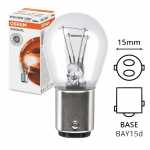 Lâmpada halógena 2 polos (BAY15d) 12V 21/5W (2 polos grande)