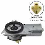 Motor do limpador de pára-brisa 12V Bosch CHP Chevrolet GM Chevette