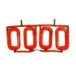 Bobina de campo 12V Mitsubishi L200 Hyundai H100 (vira ao contrário) - aberta