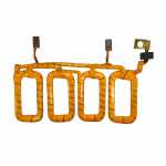 Bobina de campo c/ esc. 12V Bosch Volkswagen Brasília Fusca Kombi - aberta