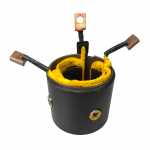 Carcaça polar c/ bob. camp. 12V Magneti Marelli Fiat Cinquecento Tipo