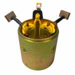 Carcaça polar c/ bob. camp. 12V Iskra (pequena) Atlas Copco Bomag Dynapac JLG Liebherr Terex Volvo