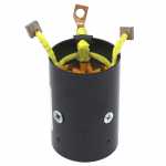 Carcaça polar c/ bobina de campo 12V Valeo D7R Mercedes-Benz Sprinter CDi Hyundai HR Renault Master