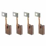 Jogo de escovas 12V 7 x 16 x 22 mm para motor de partida Bosch Wapsa Ford F1000 Volkswagen