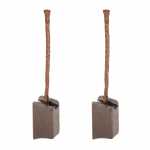 Jogo de escovas 12V 6.3 x 8 x 15 mm para motor de ventilador Bosch