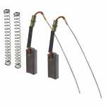 Jogo de escovas 12V / 24V 8 x 5 x 19 mm para alternador Bosch