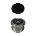 Polia com sistema roda-livre do alternador Ford Ranger Transit Land Rover Toyota Hilux - kit