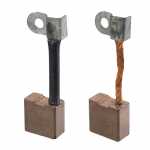 Jogo de escovas 12V 6.5 x 12.3 x 11.6 mm para motor de partida Mitsuba Honda CBX400