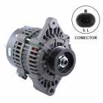 Alternador 12V 70A Delco Remy 7SI Hyster empilhadeira S120XMS S120XMPRS Crusader Engines Mariner Power Pleasurecraft motor marítimo
