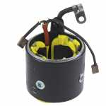 Carcaça polar c/ bobina de campo reman. 12V Lucas Indiel Prestolite M93 Renault Trafic (c/ giro horário)