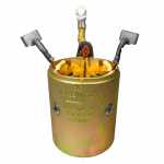 Carcaça polar c/ bob. camp. reman. 12V Iskra (pequena) Case Massey Ferguson New Holland