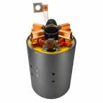 Carcaça polar c/ bob. camp. de fio e porta-esc. 24V Bosch