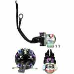 Relé auxiliar de partida 24V Delco 38MT Case Ford Cargo Randon Scania Volkswagen Constellation Titan Tractor Volvo FH12 FM12 NH12 - kit