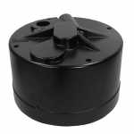 Mancal traseiro (coletor) com bucha do motor de partida Delco Remy 42MT Caterpillar Clark Hyster - vista frontal