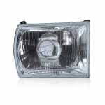 Farol principal lado direito com lente de vidro para lâmpada H5 Volkswagen Gol Saveiro G1