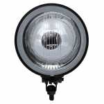 Farol auxiliar de milha (longo alcance) redondo lado direito/esquerdo com lente de vidro para lâmpada H3 Universal