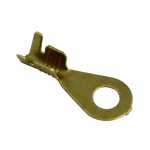 Terminal latão olhal 1/4 (furo aproximadamente 6.3mm - ideal para parafuso M6)