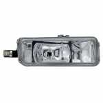 Farol auxiliar de milha (longo alcance) lado direito com lente de vidro para lâmpada H3 Chevrolet GM Blazer S10