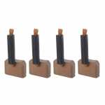 Jogo de escovas 12V 8 x 25 x 18 mm para motor de partida Hitachi escavadeira Nissan empilhadeira