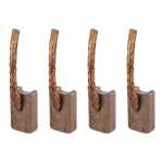 Jogo de escovas 12V 6.5 x 10 x 16 mm para motor de partida Denso Honda Civic CR-X Integra Toyota Corolla MR2