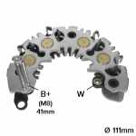 Retificador do alternador 120A Magneti Marelli A115IM / A127IM Fiat Brava Palio Punto Uno Land Rover Range Rover