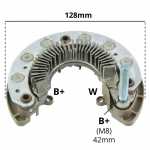 Retificador do alternador 160A / 170A / 185A Mitsubishi Mercedes-Benz Vito 111 119 Renault Master G3