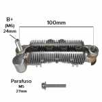 Retificador do alternador 90A / 120A Mitsubishi Eclipse Lancer Hyundai Elantra Sonata - ligações
