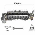 Retificador do alternador 80A / 110A Mitsubishi 3000GT - ligações
