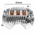 Retificador do alternador 95A Delco Remy 12SI Chevrolet GM Camaro Jeep Wrangler - ligações