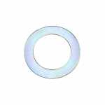 Arruela lisa de aço 14.5 x 21.5 x 0.4 mm para encosto do induzido no mancal dianteiro do motor de partida Wapsa Perkins