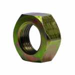 Porca sextavada para chave fixa de 22 mm com altura de 10mm e rosca M14 x 1.5 para fixação da polia do dínamo gerador Bosch