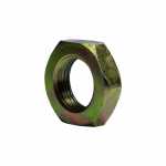 Porca sextavada para chave fixa de 24mm com altura de 6.5mm e rosca M17 x 1.25 para fixação da polia do alternador Arno / Delco Remy / Lucas Indiel Prestolite