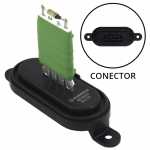 Resistência do eletroventilador interno da caixa evaporadora Volkswagen Amarok Touareg