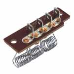 Resistência do eletroventilador interno da caixa evaporadora do ar-condicionado 12V 3 velocidades universal linha agrícola Case New Holland universal