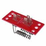 Resistência do eletroventilador interno da caixa evaporadora do ar-condicionado 12V 3 velocidades universal linha agrícola Case trator Maxxum MXU Puma John Deere colheitadeira SLC STS trator New Holland T6 T7 T8 T9 TS