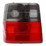 Lente para lanterna traseira bicolor fumê lado esquerdo Fiat Uno 1984-2004