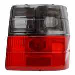 Lente para lanterna traseira bicolor fumê lado direito Fiat Uno 1984-2004