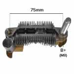 Retificador do alternador 50A / 55A / 60A / 80A Mitsubishi Citroën Jumper Hyster - ligações
