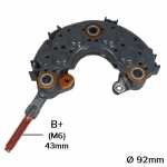 Retificador do alternador 55 Denso Honda Civic CR-X Toyota Suzuki - ligações