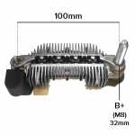 Retificador do alternador 110A Mitsubishi Nissan - ligações