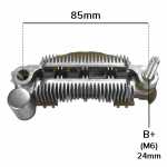 Retificador do alternador 70A Mitsubishi Mazda 929 MPV - ligações