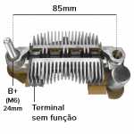 Retificador do alternador 85A / 90A Mitsubishi Eclipse Chrysler Stratus Dodge Neon - ligações