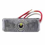 Lanterna delimitadora de LED cristal lado direito/esquerdo universal