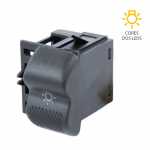 Botão/interruptor de farol sem reostato Volkswagen VW Gol Parati Saveiro G2 (bola/bolinha) 1994 até 1999