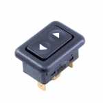 Botão/interruptor de vidro elétrico duplo porta dianteira lado direito Ford Escort Verona Volkswagen VW Apollo 1988 até 1992