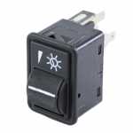 Botão/interruptor potenciômetro (reostato) 12V 12W Mercedes-Benz MB caminhão 608 708 1113 1114 1313 1318 1513 1518 1520