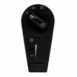 Botão/Interruptor (chave de luz) de farol baixo / luz de posição / pisca alerta / emergência / advertência com reostato 10 terminais Volvo caminhões FH12 FH16 FM9 FM12