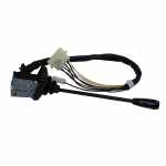 Chave de seta/pisca com  lampejo de 1 terminal com alavanca  inclinada com buzina com retorno  automático Mercedes Benz caminhões e ônibus